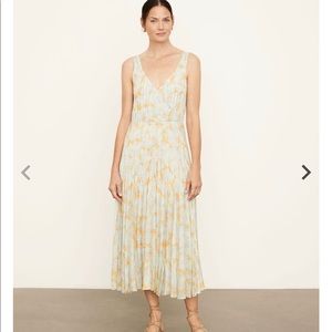 Vince Silk Pleated dress